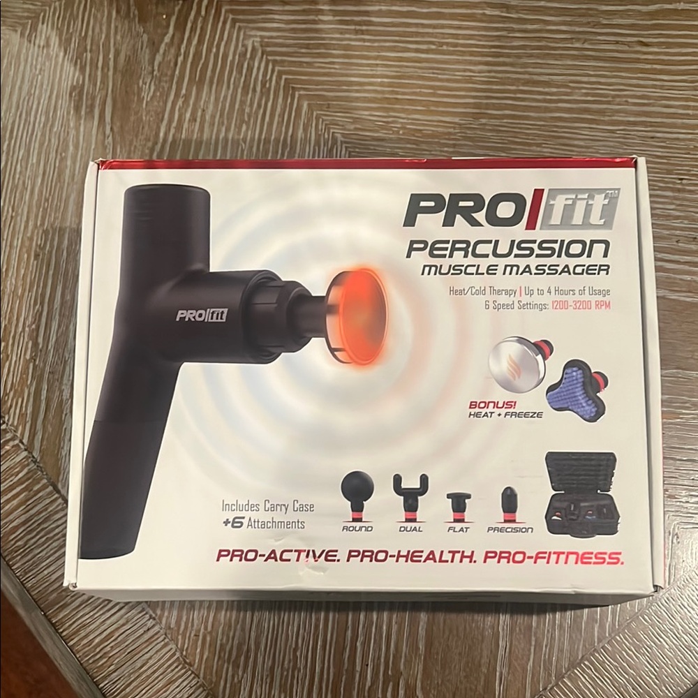 Percussion Muscle Massager - Black